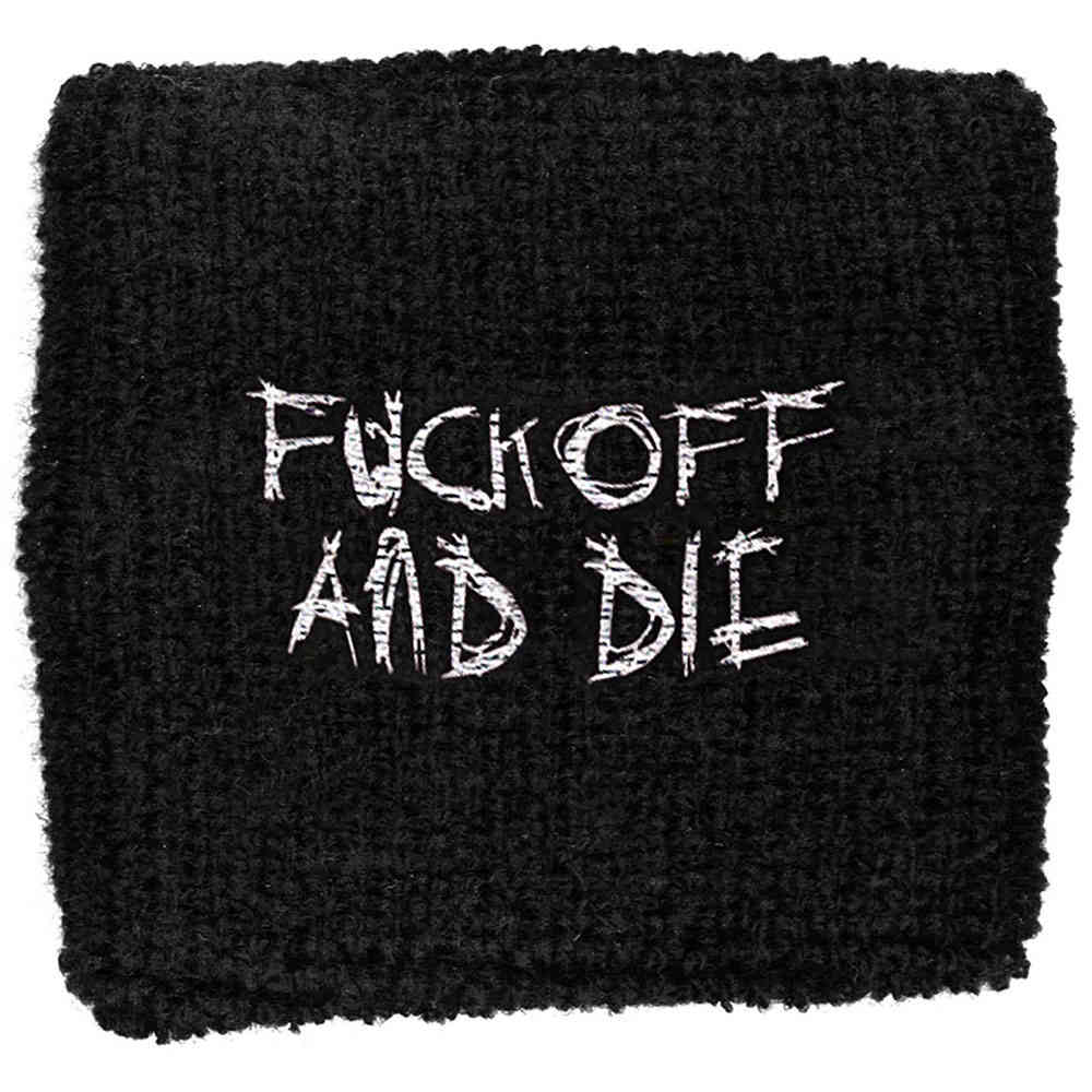 Darkthrone - Fuck Off And Die Zweetband - Zwart